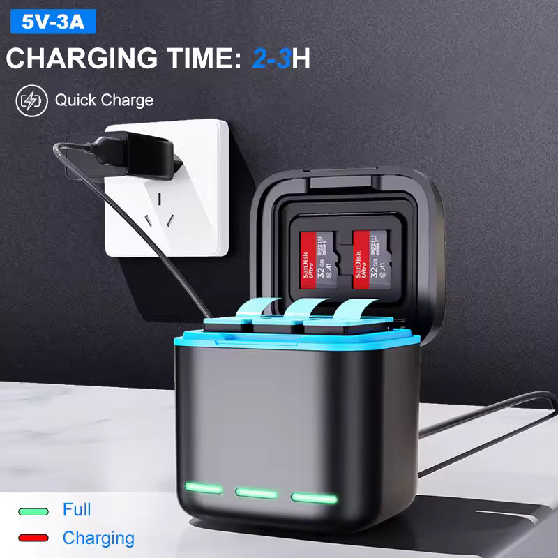 Oryginalna ładowarka do GoPro Go Pro Hero 8 7 6 5 Black