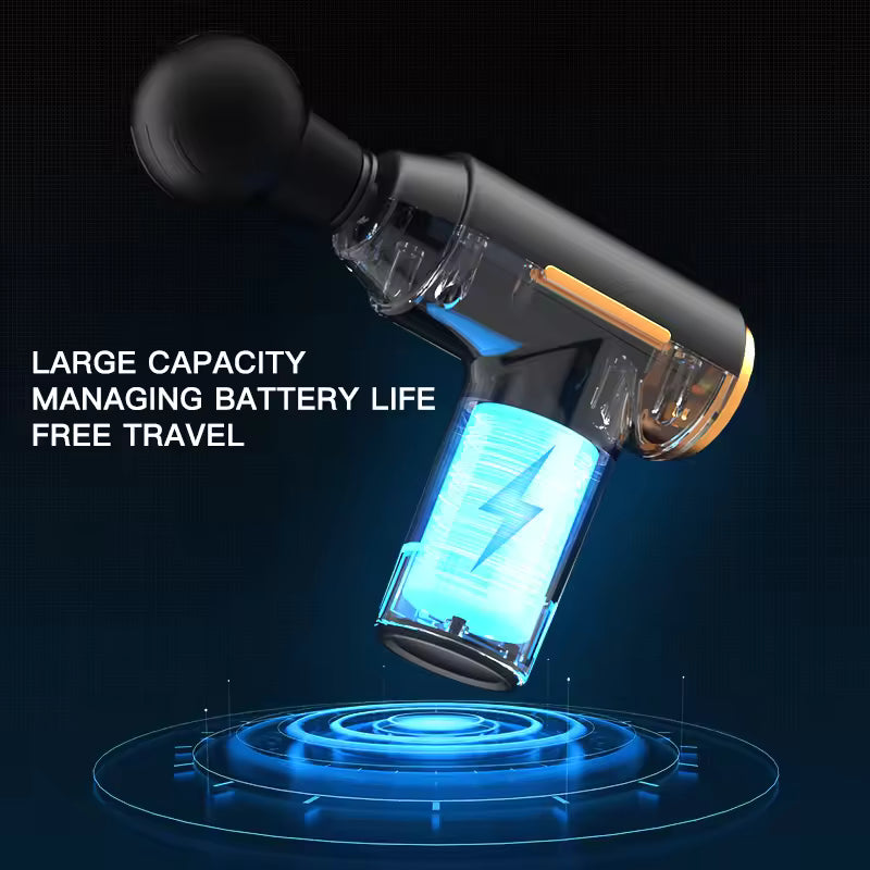 Przenośny pistolet do masażu tkanek głębokich