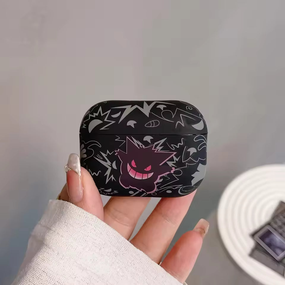 Etui na słuchawki Airpods 4 2 3 1 Pro 3 2 Anime Pocket Monsters Pokémon Gengar